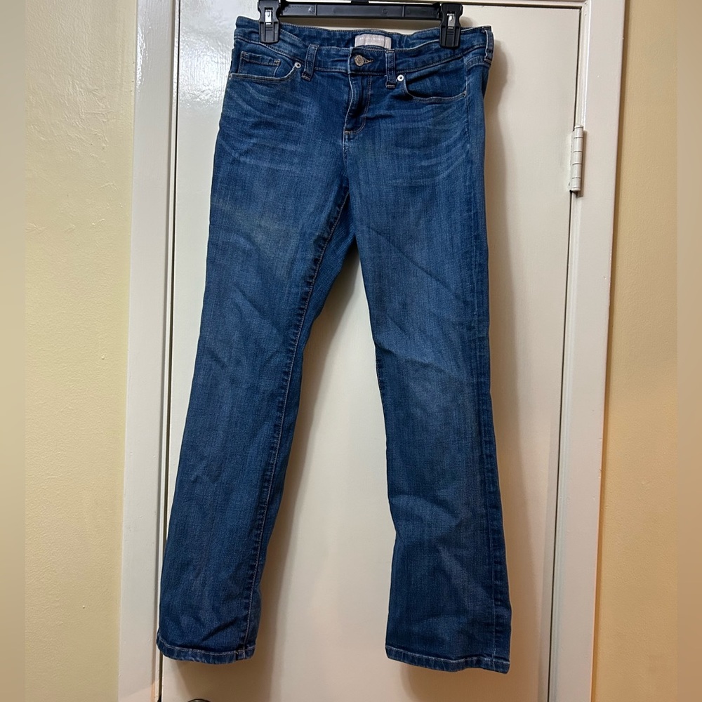 Banana Republic slim bootcut blue jeans. Size 29/8.